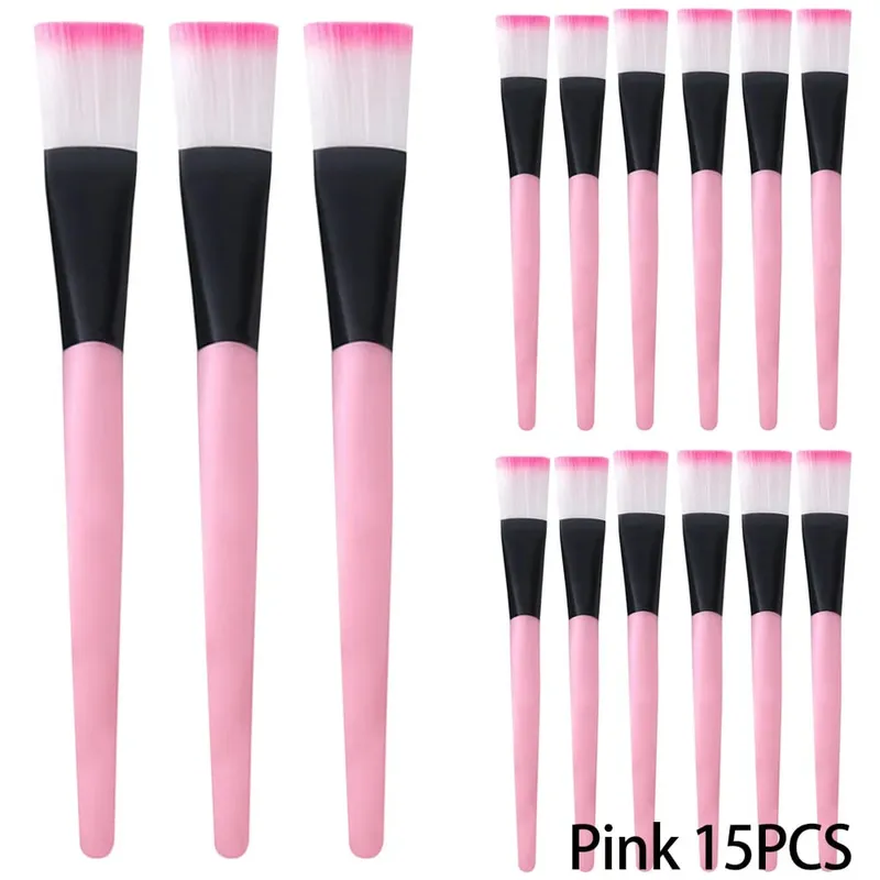 10PCS Facial Fan Mask Brushes Face Mask Applicator Tool Makeup Brushes For Esthetician Women DIY Facial Mask Cosmetic Tools — image 9