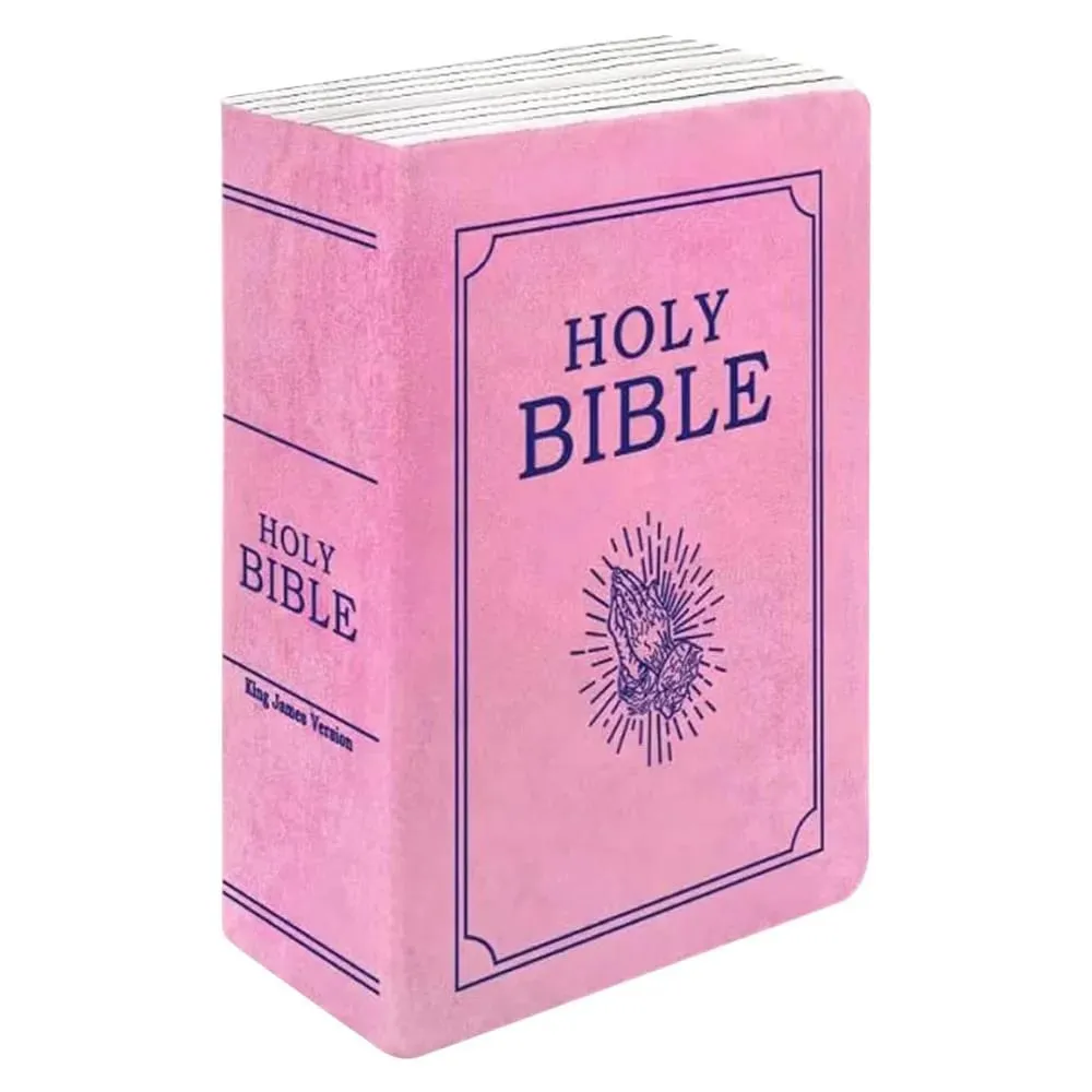 Living Room Realistic Looking Bible Pillow Plush Toy Sofa Cushion Bible Throw Pillow Cutest Home Decor Bible Cushion Bedroom
