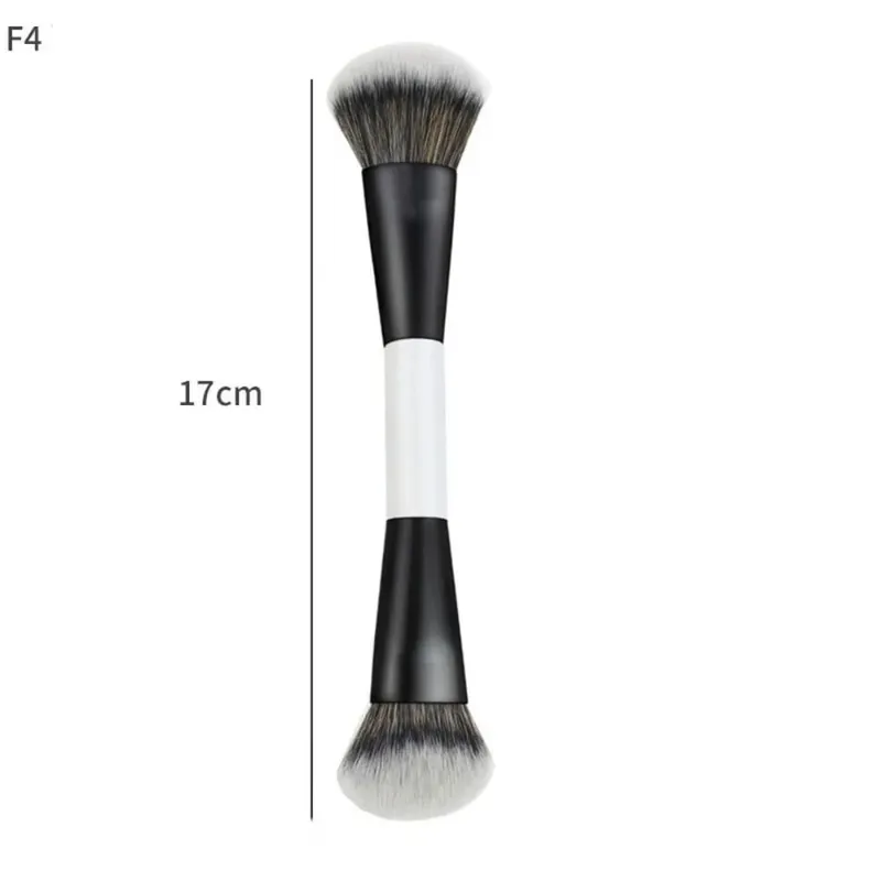 New Dual-Ended F4 Contour Face Brush Multi-purpose Cosmetic Beauty Makeup Brushes High Coverage Powder Blush Brush Makeup Tools