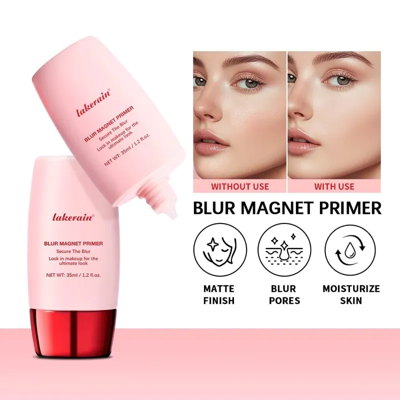 Blur Magnet Primer & Eraser Foundation Stick Long Lasting Pore Minimizing Smooth Face Makeup Oil Control Matte Christmas Gift — image 6