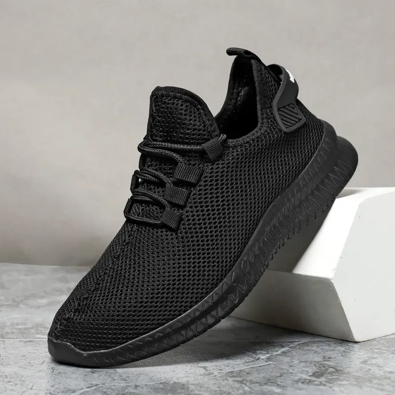 Men Shoes Spring Summer Soft Runing Shoes Lightweight Cheap Mesh Casual Shoes Slip on Sneakers Tenis Masculino Zapatillas Hombre — image 7