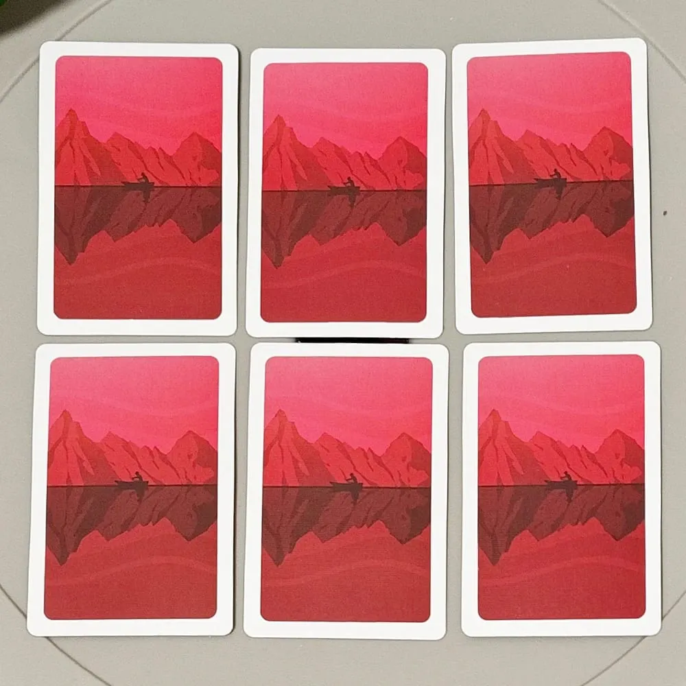 9*6cm on Embossed Cardstock Rusty Lake Playing Cards - 54 Pcs Poker Cards Featuring Mr. Crow Mr. Owl & Cube Escape Characters — image 6