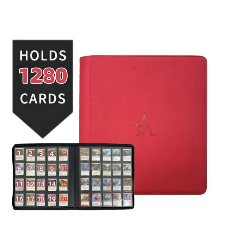 20 Pocket - Premium Trading Card Binder Holds 1280 Cards Ultimate Protection for TCG & Sports Cards. Collector's Dream 6 Colors — image 11