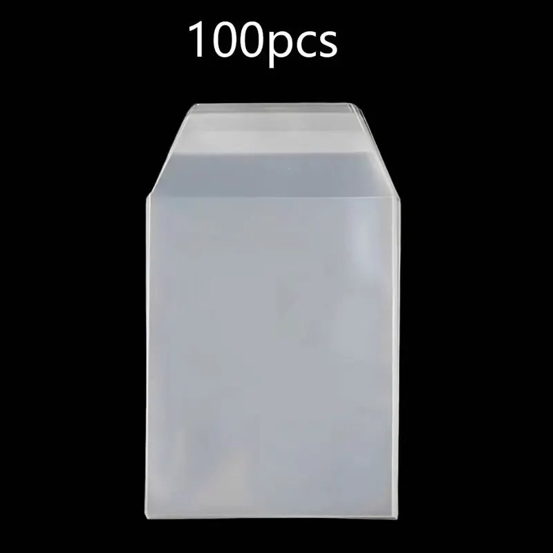 100PCS Clear Protective Sleeves Fit For 35PT-100PT Hard Plastic Card Holder For Pokemon TCG Game Trading Sports Cards Protector