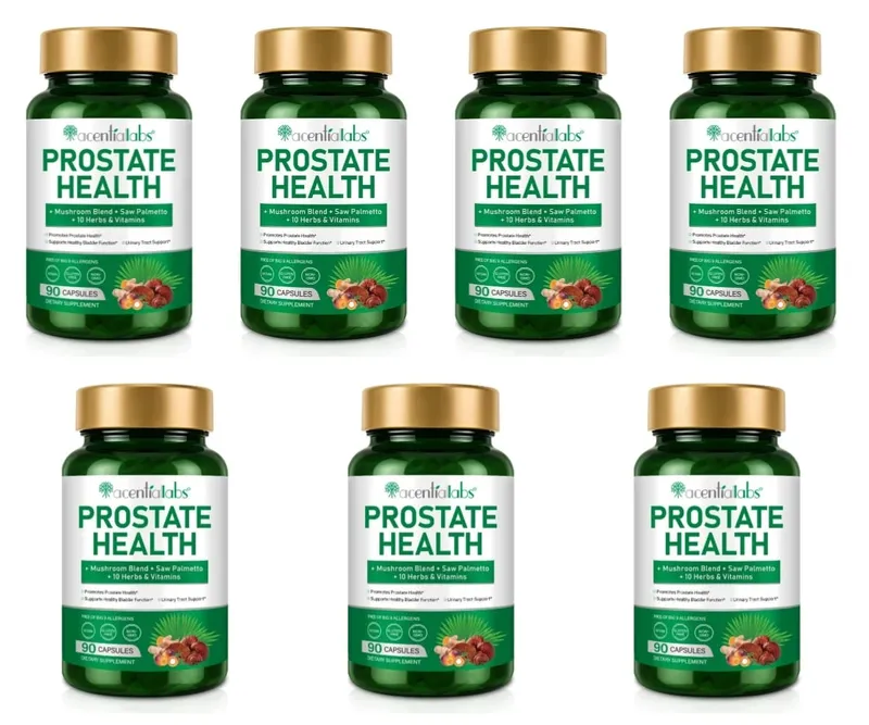 Prostate Health Capsules with Saw Palmetto 2000mg 90 Count Supports Healthy Prostate Function Urinary Flow Urinary Tract Comfort — image 13