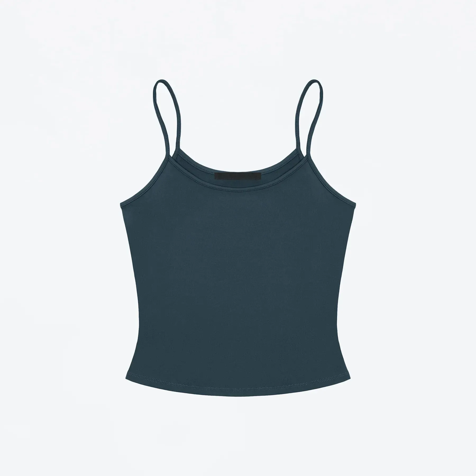 Tank Summer Solid Color Slim-Fit Camisole Basic Versatile Slimming Sleeveless Top Multi-Color Basic Versatile Top for Daily Commute Slim-Fit Camisole