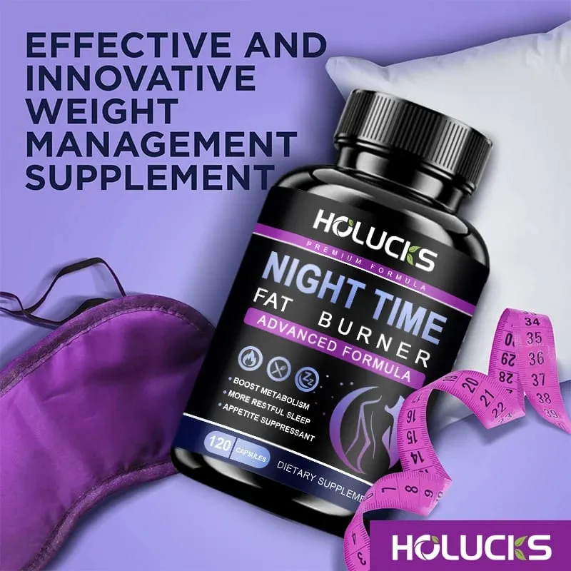 Extra Strength Night Fat Burner Promote Fast Sleep Onset Boosts Metabolism & Balances Cortisol Reduce Nighttime Cravings