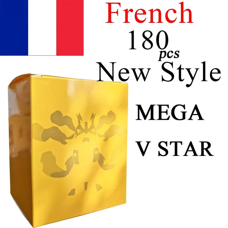 French Version Pokemon Cards VMAX V EX GX MEGA Carte Collection Battle Trainer Children's Christmas Toys Gift
