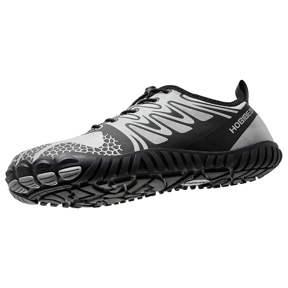 Chaussures pieds nus à bout large pour unisexe, baskets de marche en cuir artificiel en cuir artificiel, chaussures minimalistes à bande élastique sans chute