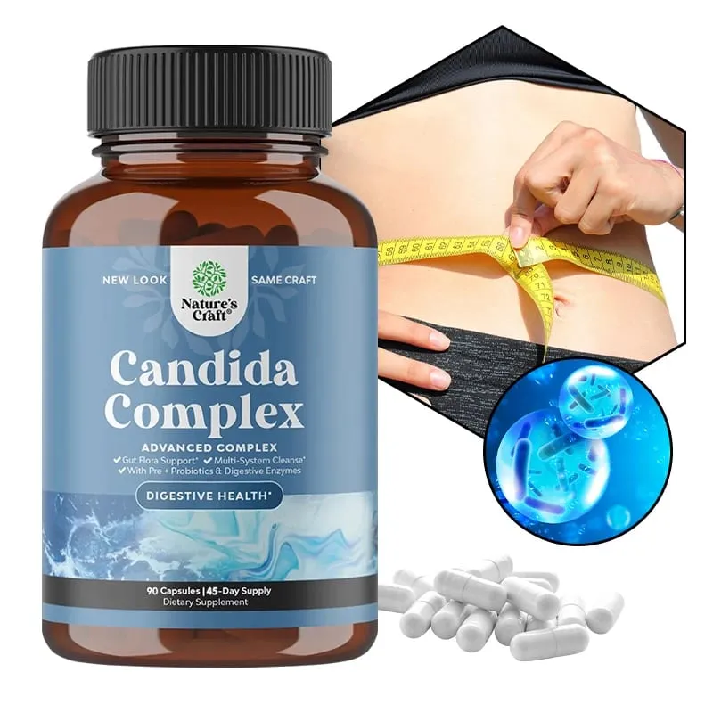 Candida Complex - Probiotika og fordøjelsesenzymer Naturlige ingredienser til at understøtte fordøjelsessundhed og tarmflorabalance — image 2