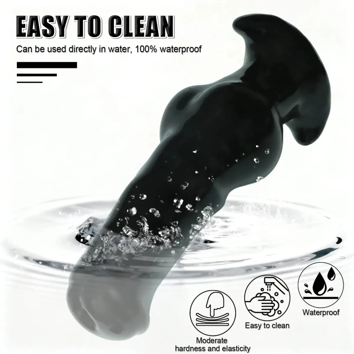 New Wearable Anti Drop Soft Anal Plugs Prostate Massage Dildo Huge Butt Plug Anal Comfortable Wear Butt Plug Adult Sex Toys 18+ — image 4