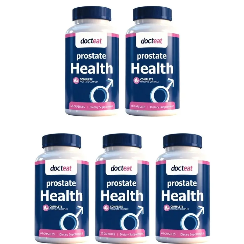 Docteat Prostate Health Capsules with Saw Palmetto Extract Pumpkin Seed Extract Stinging Nettle Root Extract 60 Capsules — image 11