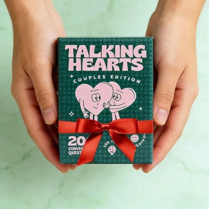 Talking Hearts Couples Edition Couples Edition Talking with Heart Card Interactive Dialogue Problem