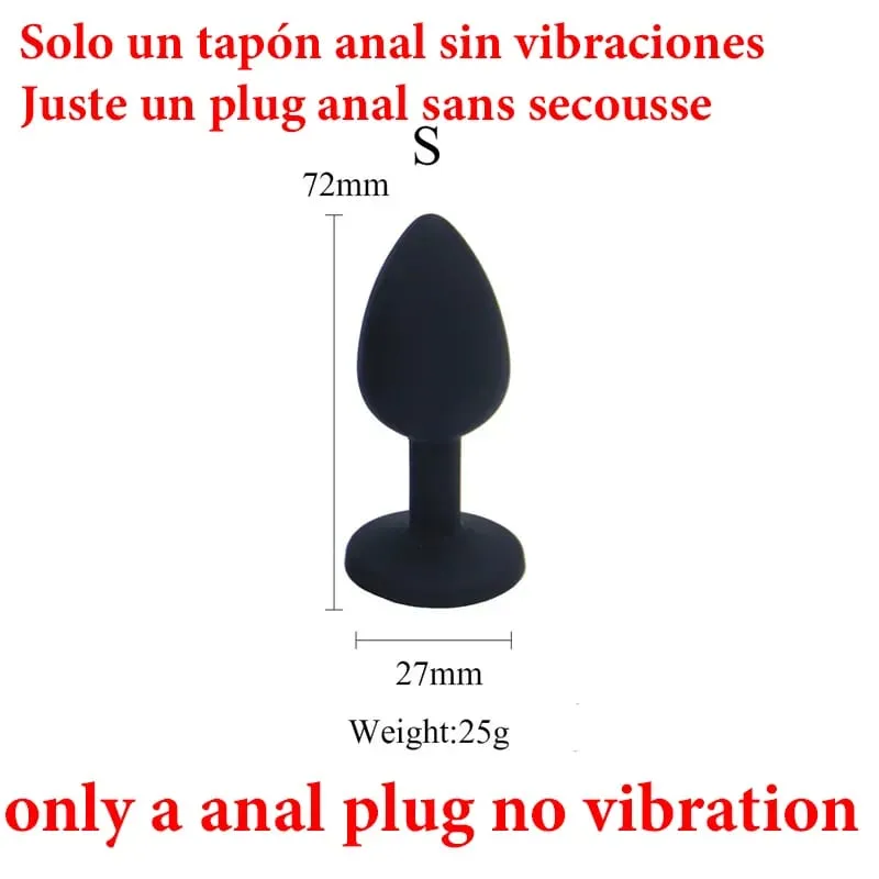 Wireless Anal Vagina Vibrator Butt Plug Men Prostate Massager Stimulator Female Masturbator Adult Sex Toys for Women Men Gay — image 9