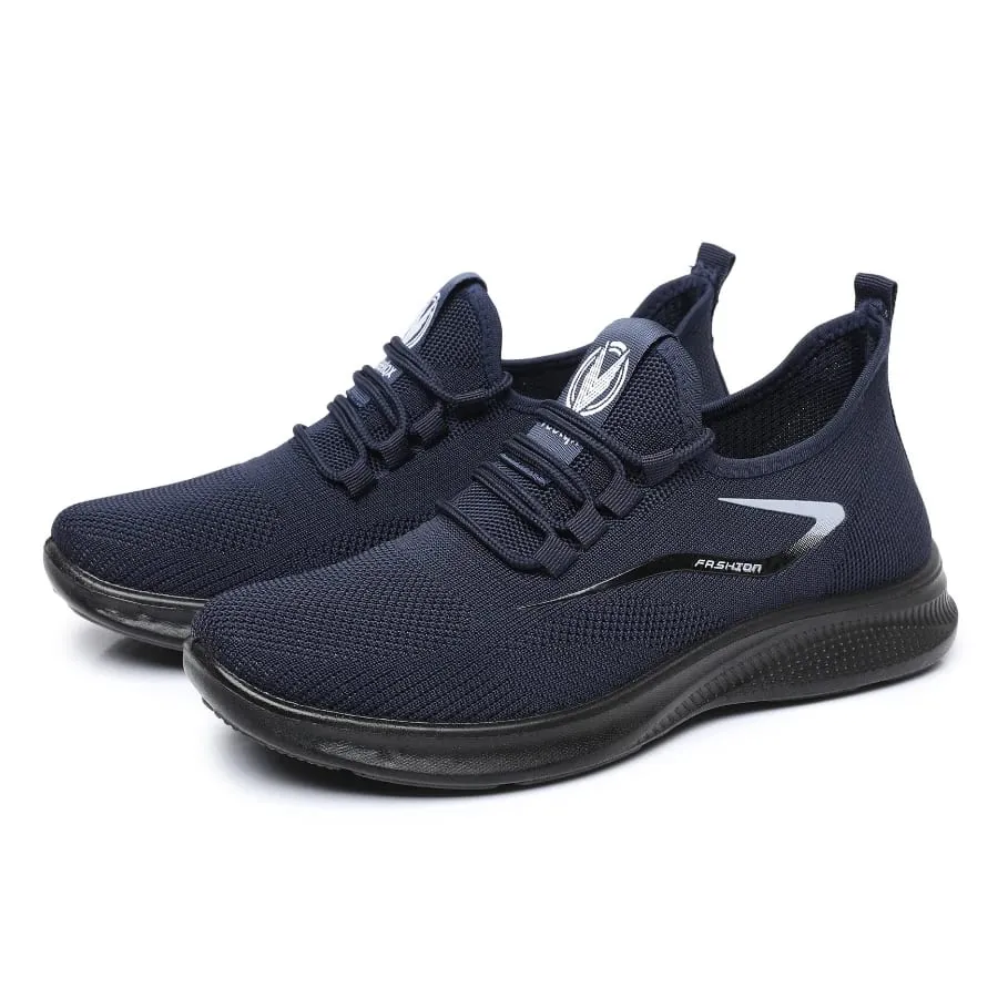 Men Comfort Knitted Loafer Sneakers 2026 New Arrival Breathable Air Knit Upper Slip On Shoes — image 3