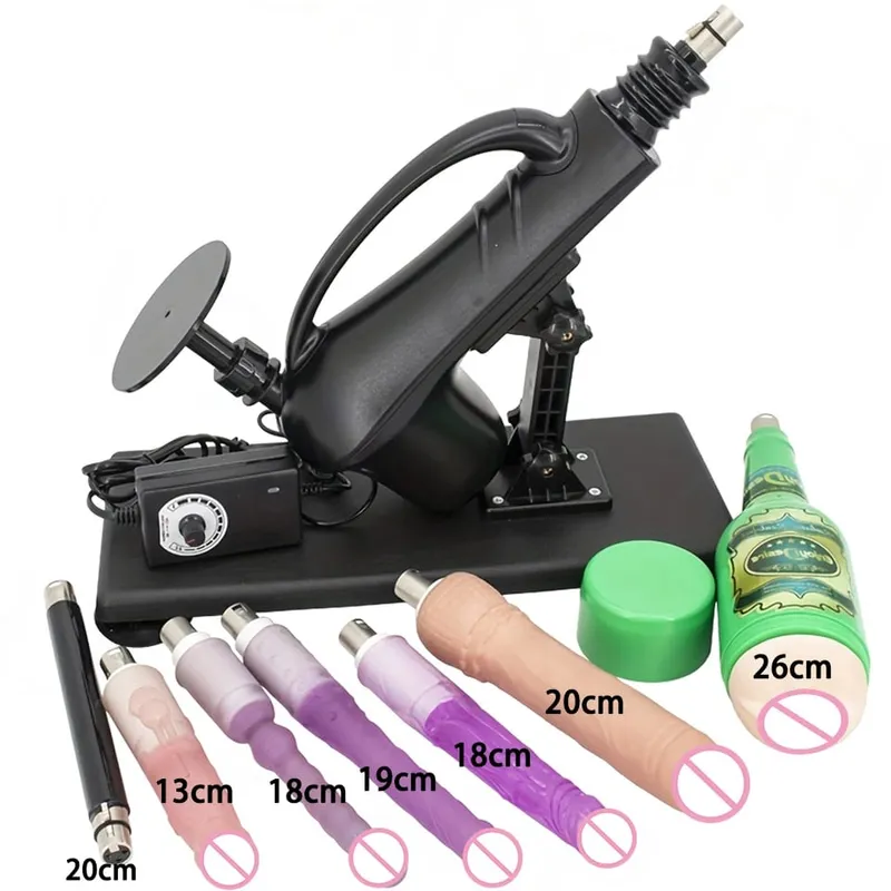 Automatic Sexual Machine 3XLR Dildo Attachments Female Masturbation Vibrator Massage Gun Sex Toys for Men Couples Adult Products