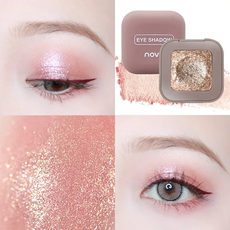Keyboard Fingertips Cool Eye Shadow Makeup Paint Glitter Eye Shadow 3D Bare Metal Eye Shadow For Brightening Eye Makeup