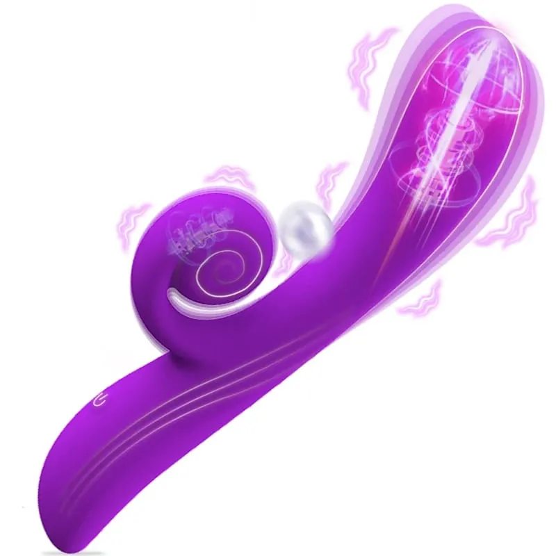 Snail Vibrator G-spot Dildo Penetration Flexbile Snail for Perfect Clit Fit Stimulaiton 10 Modes Pleasur Sex Toy for Womanz — image 1