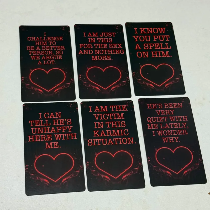 karmic confesions oracle deck English Messages Oracles cards — image 3