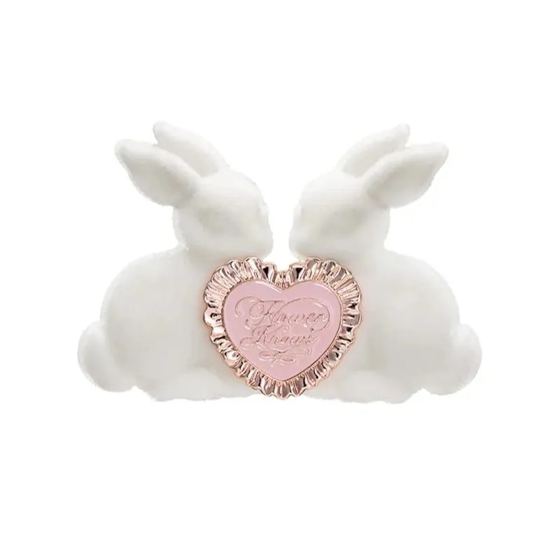Flower Knows Bunny Garden Series Blush Brush - Flower Knows Wool Loose Powder Highlighter Cosmetic Tool for Makeup — image 9