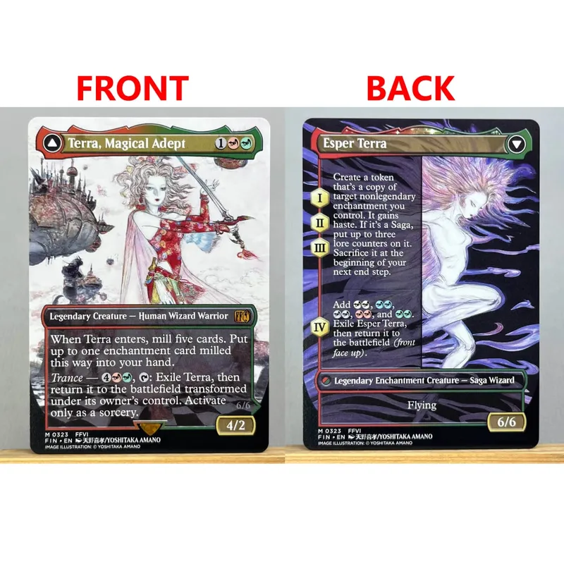 FIN HOLO14-Ⅰ01 Tcg Proxy Cards Vivi Ornitier Sephiroth Fabled SOLDIER Summon Bahamut Cloud Midgar Mercenary — image 14