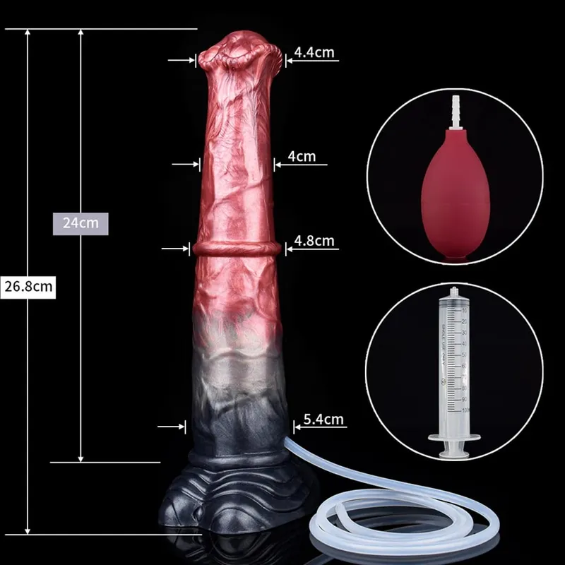 Fantasy Horse Anal Dildos Monster Penis G-Spot Stimulator Squirting Anal Plug Huge Cock Flirting Sex Toys for Men Women 18 — image 9