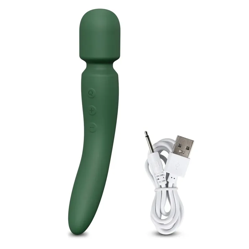 2 in 1 AV Wand Vibrator for Women Clit G-Spot Stimulator Nipples Breast Massager Female Masturbator Sex Toy for Women