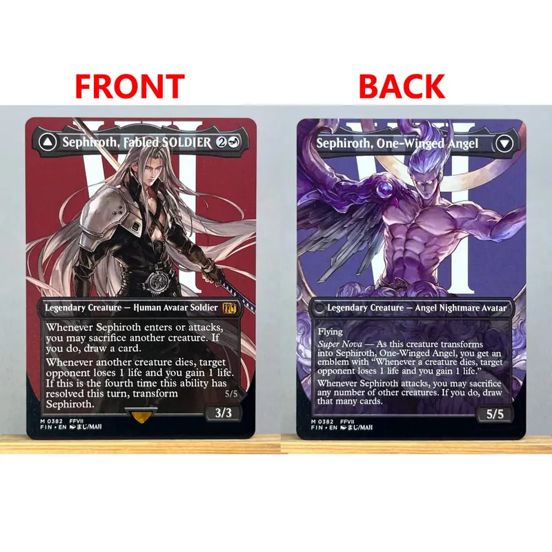 FIN HOLO14-Ⅰ01 Tcg Proxy Cards Vivi Ornitier Sephiroth Fabled SOLDIER Summon Bahamut Cloud Midgar Mercenary — image 10