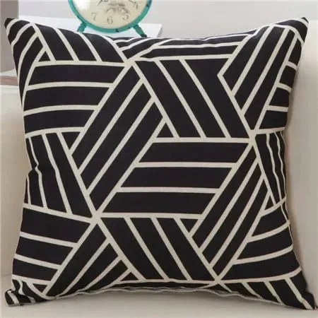 Luxury Lumbar and Neck Support Cushion Cover Decorative Throw Pillow Case for Home Chair Seat — image 8