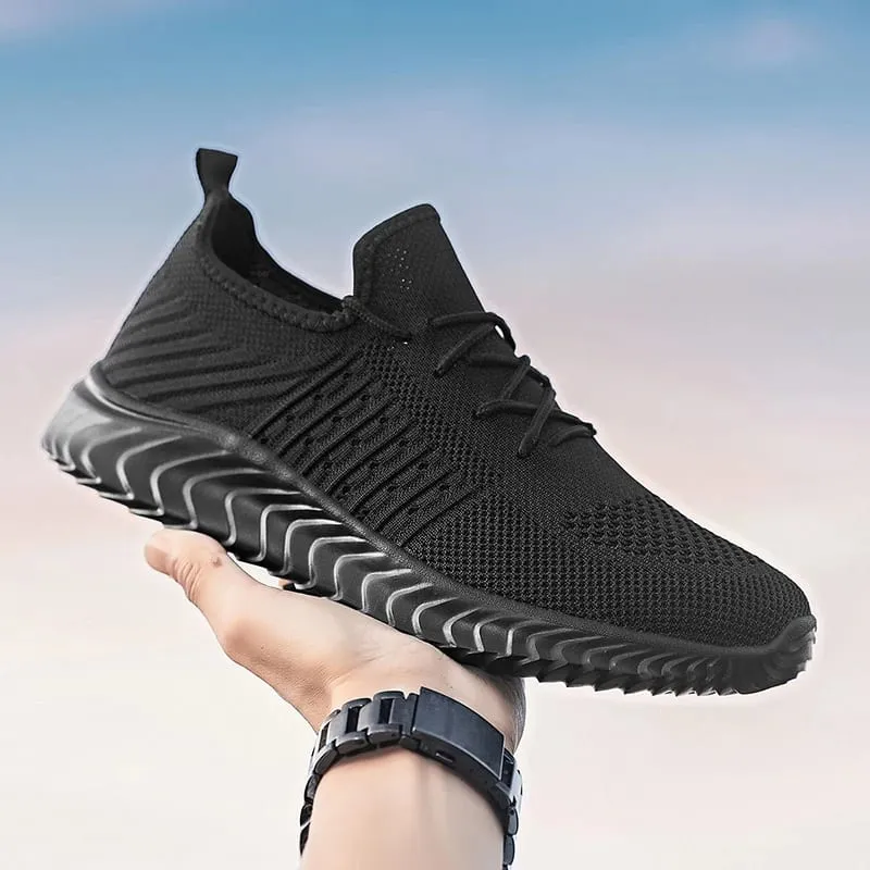 Summer Lightweight Men Running Sport Shoes Classical Mesh Breathable Casual Shoes Fashion Sneakers Athletic Sneakers