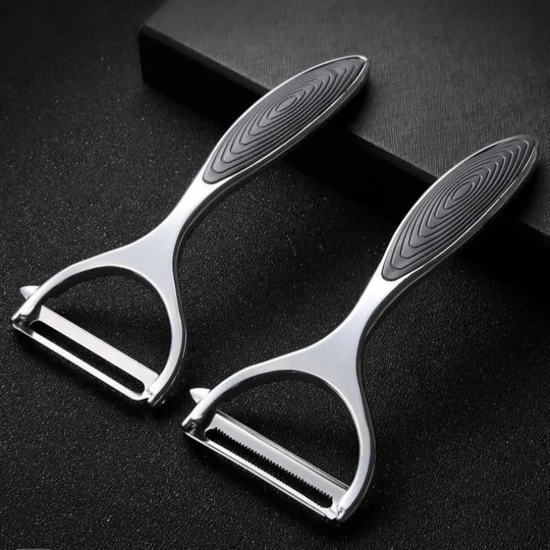 Stainless Steel Fruit Vegetable Tools Vegetable Peeler Potato Peeler Kitchen Accessories Non-slip Handle SGGJ001 — image 13