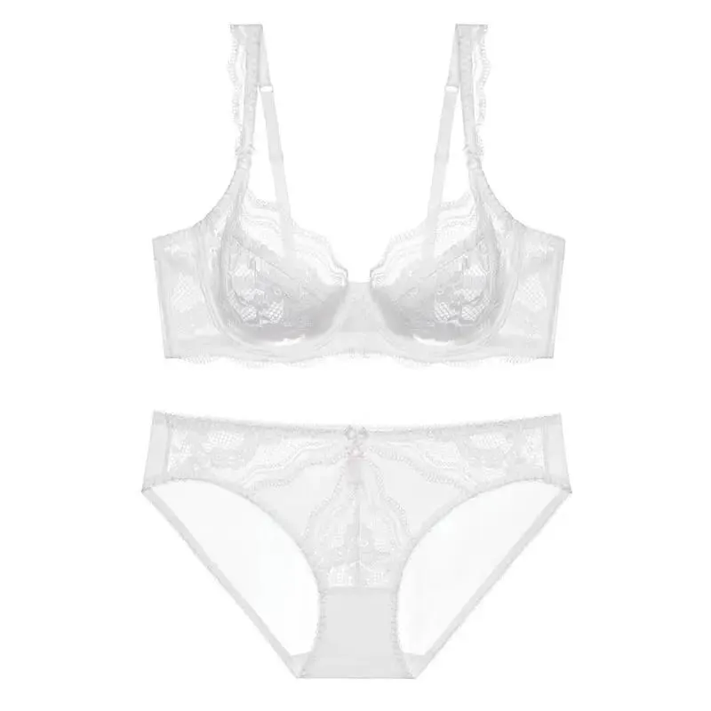 Hàng Mới Về Nữ Siêu Mỏng Victoria Ren Push Up Bộ Nội Y Mềm Mại Tập Hợp Nâng Unpaddle Thoải Mái Thoáng Khí Bộ Đồ Lót Ren