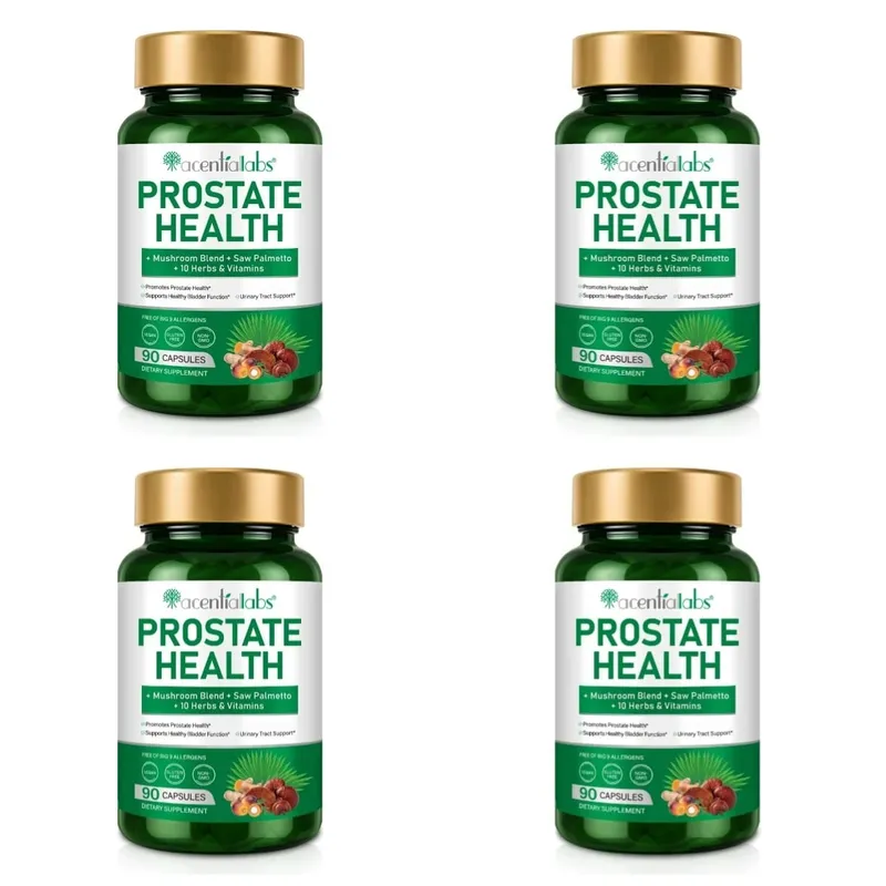 Prostate Health Capsules with Saw Palmetto 2000mg 90 Count Supports Healthy Prostate Function Urinary Flow Urinary Tract Comfort — image 10
