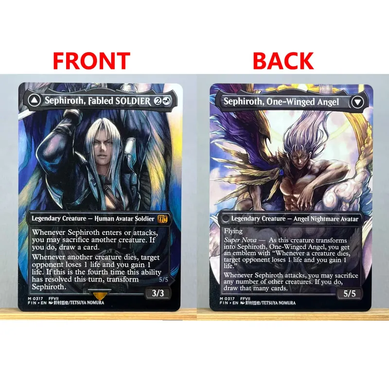 FIN HOLO14-Ⅰ01 Tcg Proxy Cards Vivi Ornitier Sephiroth Fabled SOLDIER Summon Bahamut Cloud Midgar Mercenary — image 9