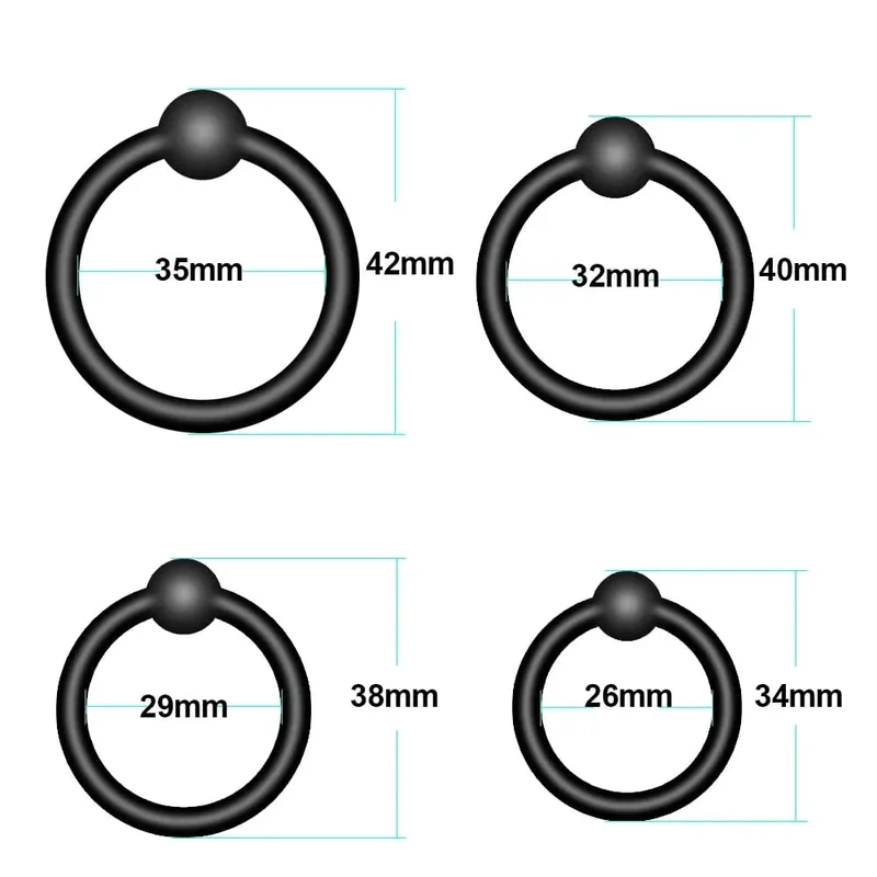 Soft Silicone Cock Ring Sex Toys Penis Ring for Man Delay Ejaculation Penisring Male Couples Adult Cockring Dick Genital Ring — image 7