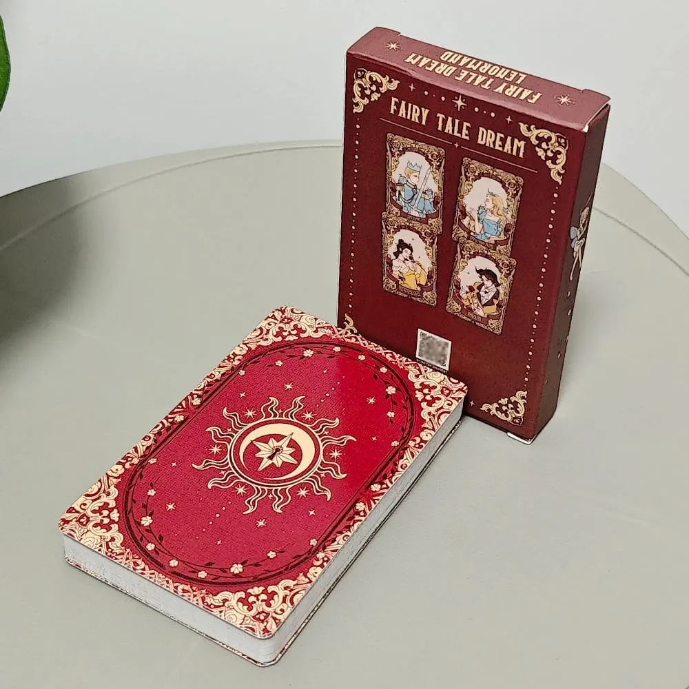 Fairy Tale Dream Lenormand Deck 42 Pcs Rana System 10*6cm Cartoon Lenormand Cards