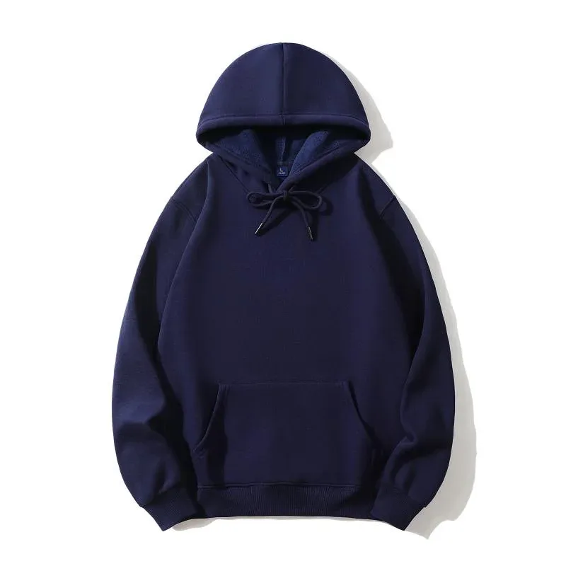 Moda impressão de alta qualidade hoodie logotipo personalizado grupo pessoal marca bordado masculino e feminino grosso 100% algodão pullovers velo