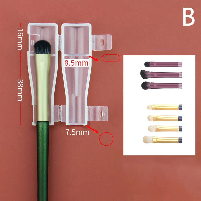 Hot Sale Brush Dust Protection Cover Guards Protectors Cover Make Up Tool Accessories makeup brushes set beauty tools — image 8