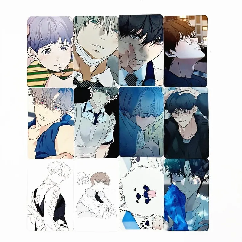 4-12Pcs เกาหลี BL Manhwa Photocards Baek Cirrus Yeon Skylar คู่ตัวอักษร HD พิมพ์ LOMO การ์ดสำหรับพัดลมคอลเลกชัน