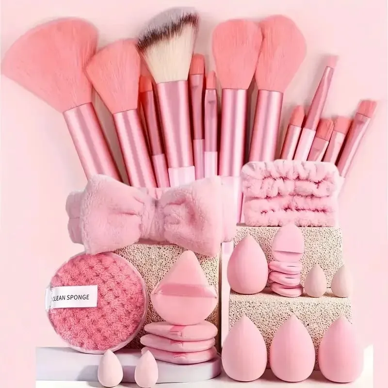 13Pcs Soft Fluffy Makeup Brushes Set for Cosmetics Foundation Blush Powder Eyeshadow Blending Blush Cosmetic Brushes