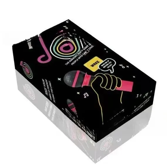 Music Mic Party Board Game Song Guessing Card Game Set with Toy Microphone Interactive Family Group Game for Party Nigh