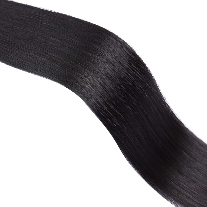 Butterfly Weft Hair Extensions Pu Hole Weft Double Sided Genius Weft Bundles Hand Tied Weft Invisible Weave For Women