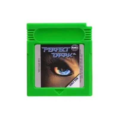 Rewritable USA Version GBC Game Cartridge Perfect Dark 9 Colors Shells with Battery Video Game Console Card