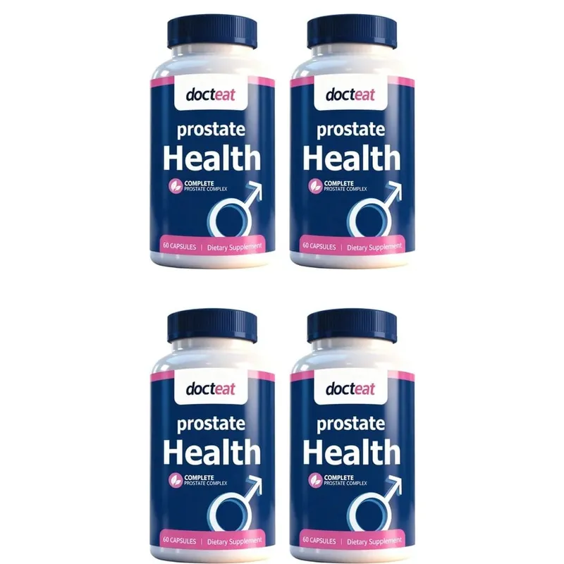 Docteat Prostate Health Capsules with Saw Palmetto Extract Pumpkin Seed Extract Stinging Nettle Root Extract 60 Capsules — image 10