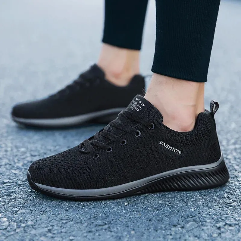 2026 Men Running Walking Knit Shoe Casual Sneakers Breathable Sports Running Athletic Gym Lightweight Outdoor Women Shoes Size — image 7