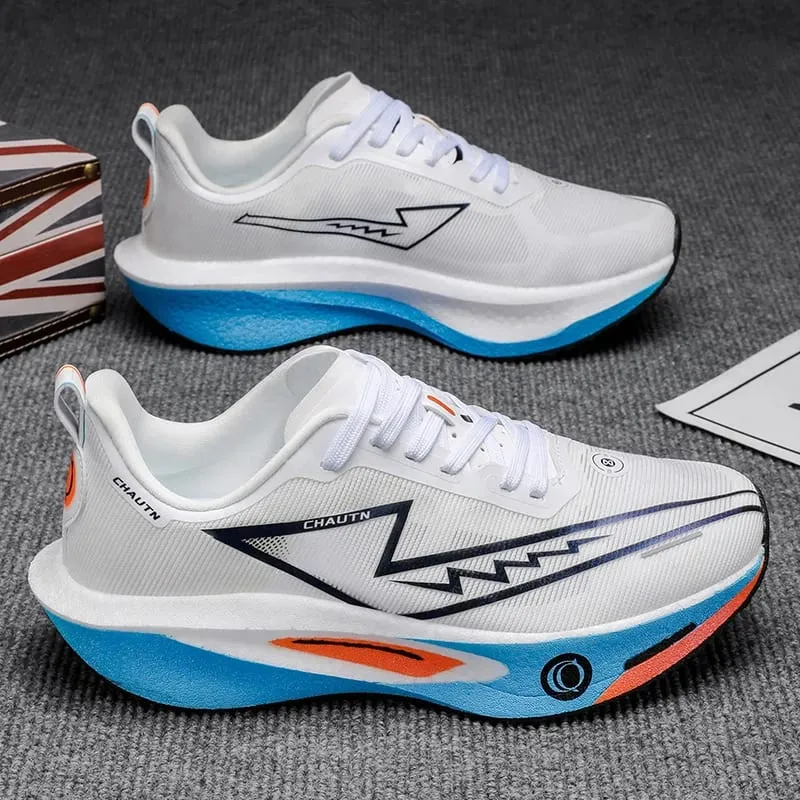 Men Running Shoes Carbon Board Marathon Athletic Nonskid Sneakers Speciality Sports Breathable Lightweight Women's Comfortable — image 2