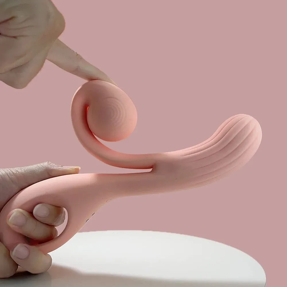 Flexible Snail Rabbit Vibrator for Women G-spot Clitoral Stimulator Dual Massager Female Adult Sex Toy Penetration Dildo 18+ Toy