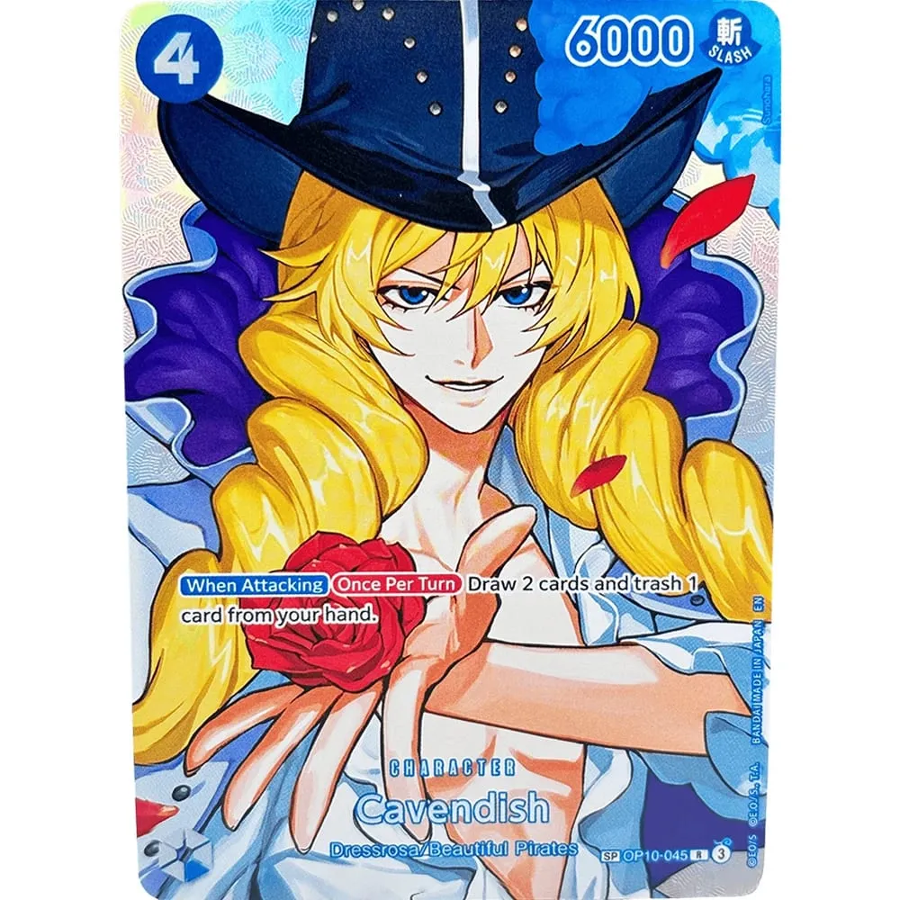 Collection Cards Nico Robin OP14-084 EN Shining Creativity Rare Holographic Embossed Textured Foil Cards — image 3