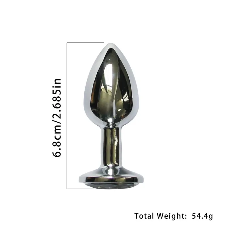 Metal Anal Plug with Long Fluffy Tail – Fox Tail Butt Plug for Cosplay Role Play BDSM Adult Toy — image 20