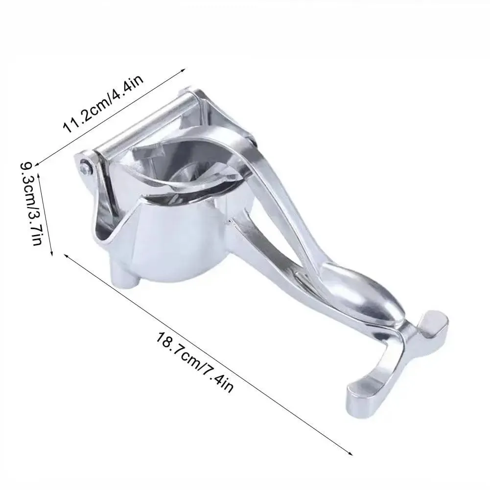 Manual Juicer Fruit Juice Squeezer Detachable Heavy Duty Easy Manual Citrus Squeezer Press Juicer Extractor Tool Aluminum